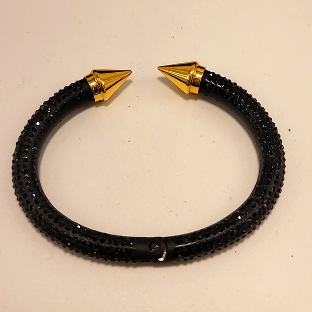 Vita Fede Mini Titan Bracelet with Clear Crystals all around Unisex New